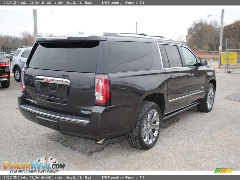 2016 GMC Yukon XL Denali 4WD Iridium Metallic / Jet Black Photo #5