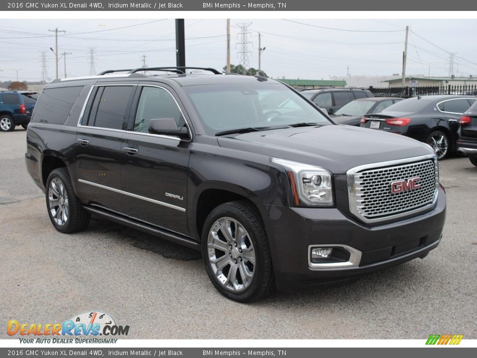 2016 GMC Yukon XL Denali 4WD Iridium Metallic / Jet Black Photo #7