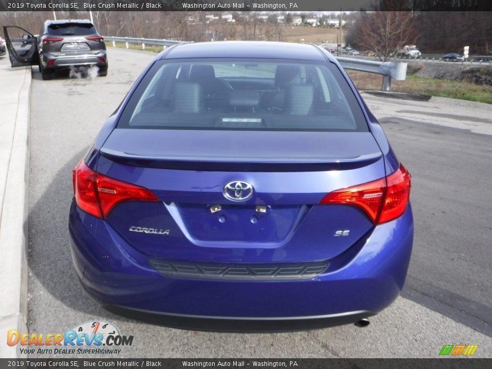 2019 Toyota Corolla SE Blue Crush Metallic / Black Photo #13