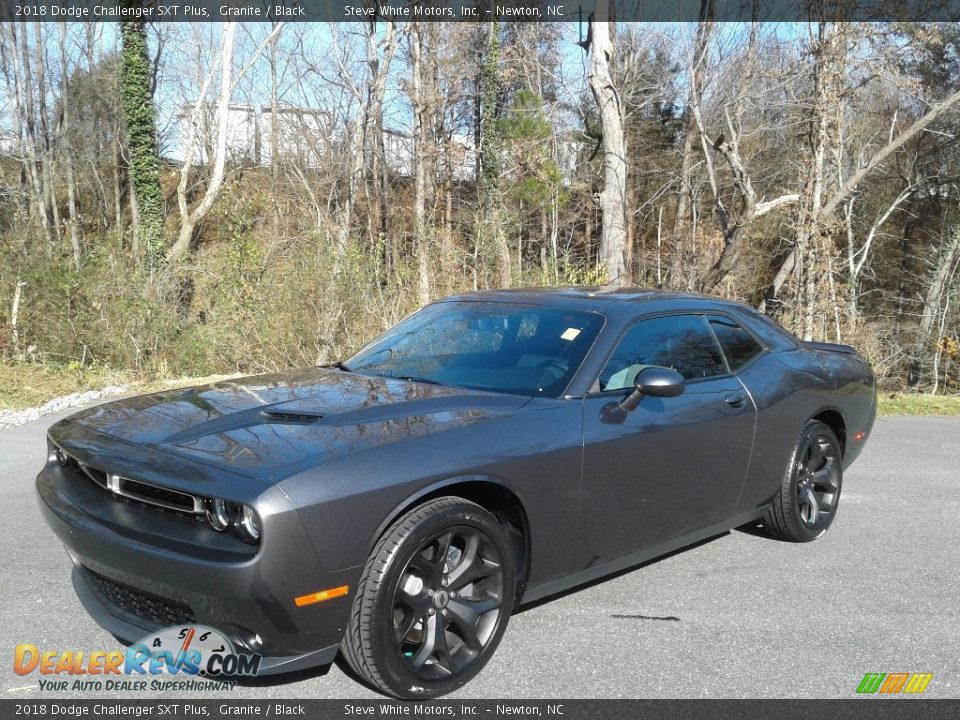 2018 Dodge Challenger SXT Plus Granite / Black Photo #3