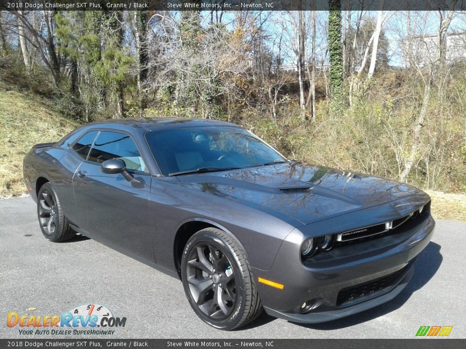 2018 Dodge Challenger SXT Plus Granite / Black Photo #5