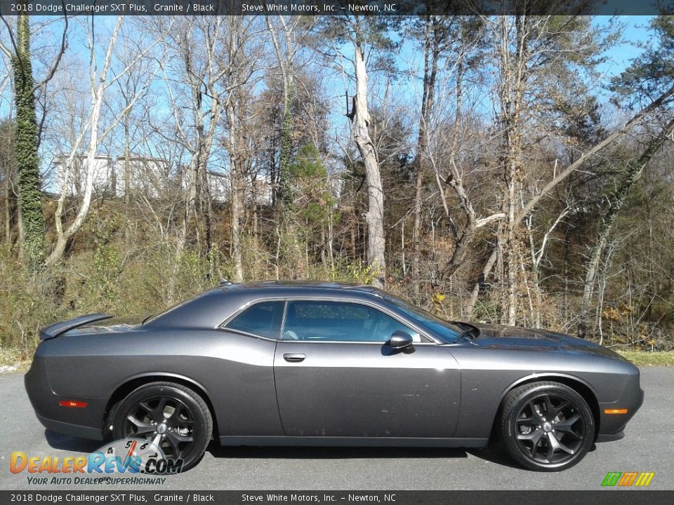 2018 Dodge Challenger SXT Plus Granite / Black Photo #6