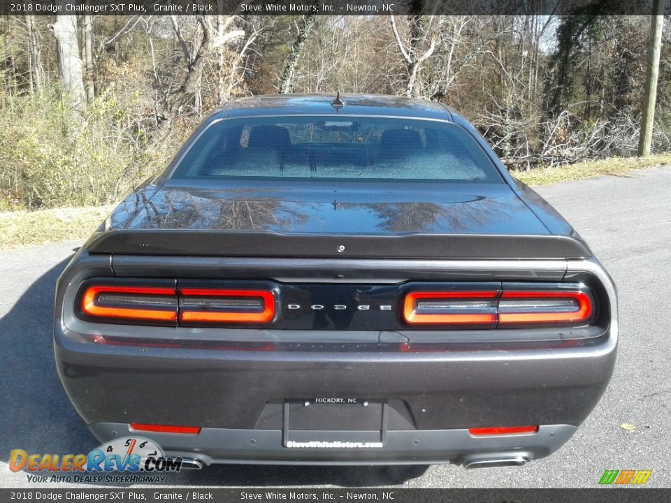 2018 Dodge Challenger SXT Plus Granite / Black Photo #8