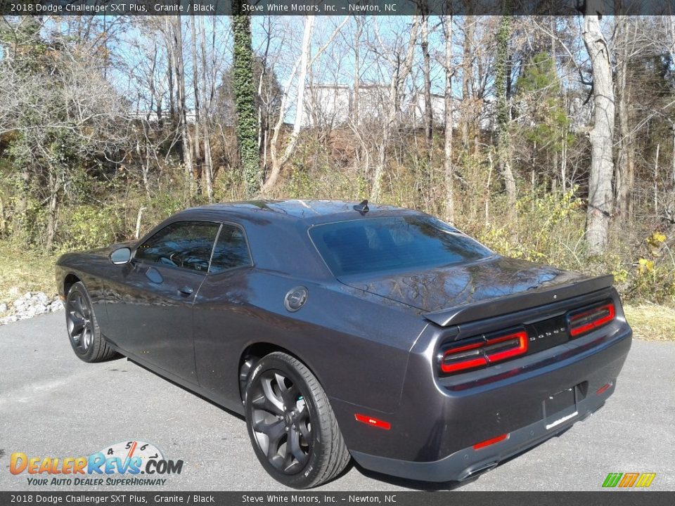 2018 Dodge Challenger SXT Plus Granite / Black Photo #9