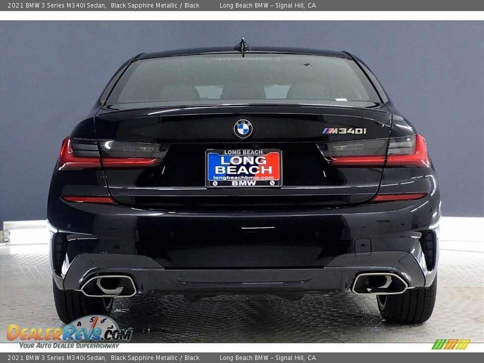 2021 BMW 3 Series M340i Sedan Black Sapphire Metallic / Black Photo #4