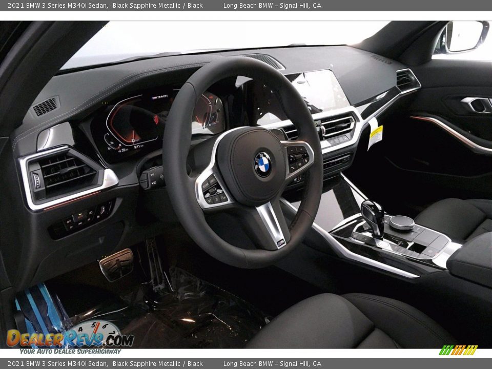 2021 BMW 3 Series M340i Sedan Black Sapphire Metallic / Black Photo #7