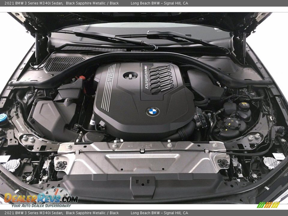 2021 BMW 3 Series M340i Sedan Black Sapphire Metallic / Black Photo #10
