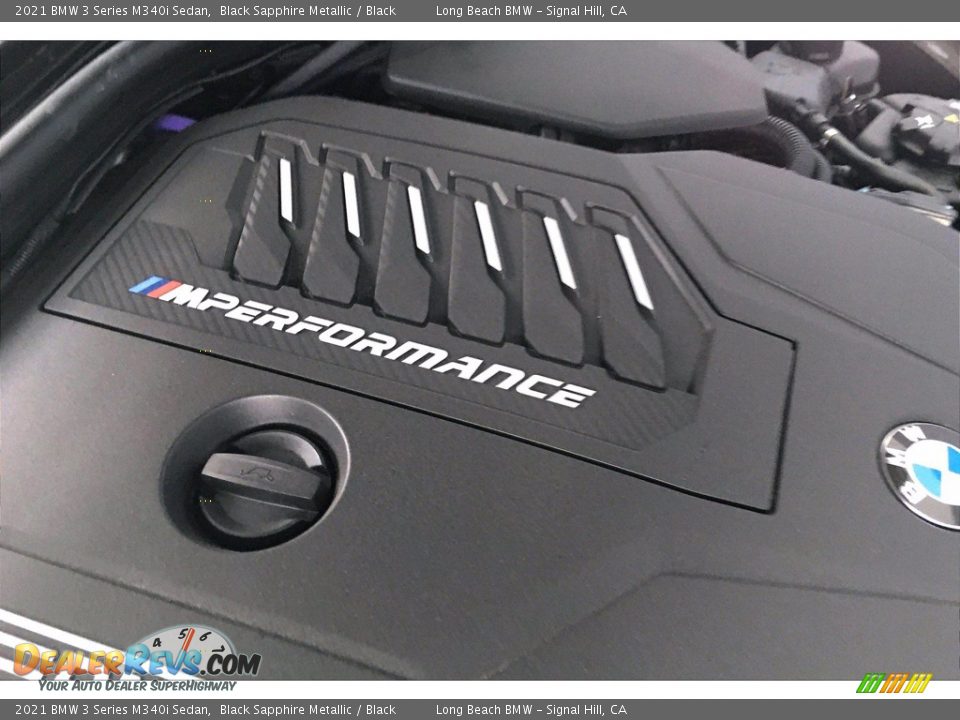 2021 BMW 3 Series M340i Sedan Black Sapphire Metallic / Black Photo #11
