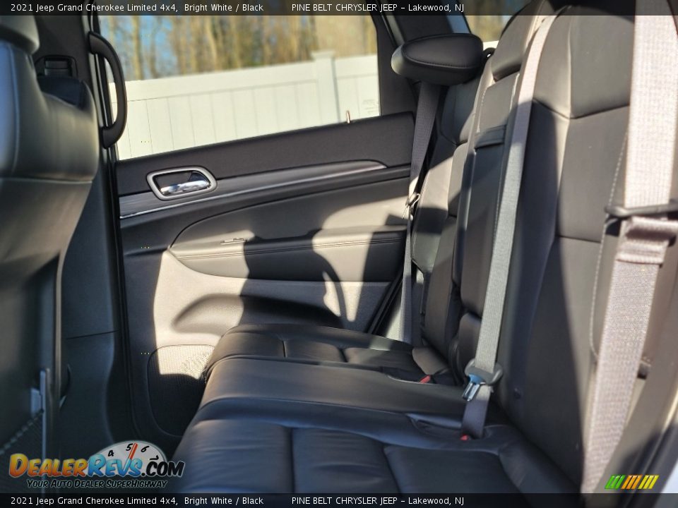 2021 Jeep Grand Cherokee Limited 4x4 Bright White / Black Photo #9