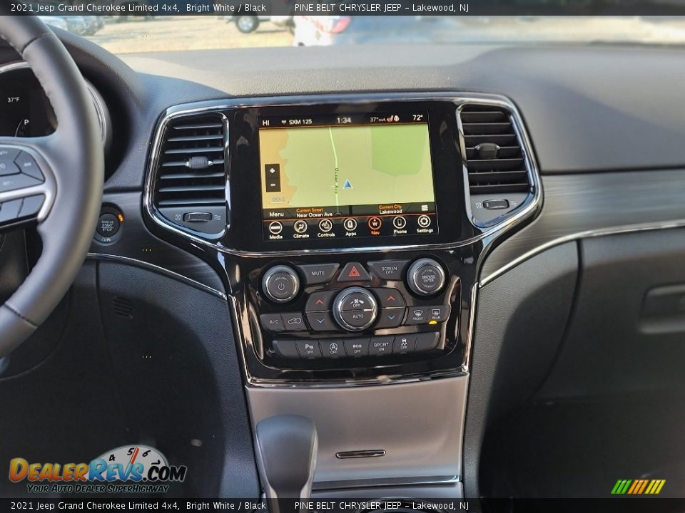 2021 Jeep Grand Cherokee Limited 4x4 Bright White / Black Photo #10