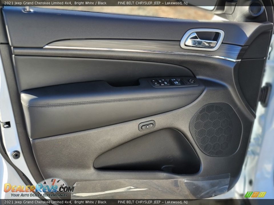 2021 Jeep Grand Cherokee Limited 4x4 Bright White / Black Photo #13