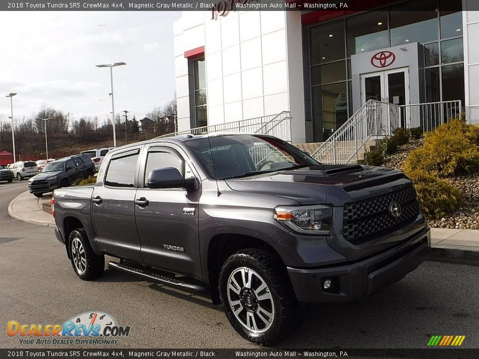 2018 Toyota Tundra SR5 CrewMax 4x4 Magnetic Gray Metallic / Black Photo #1