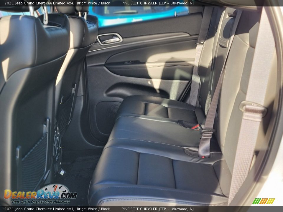 2021 Jeep Grand Cherokee Limited 4x4 Bright White / Black Photo #9