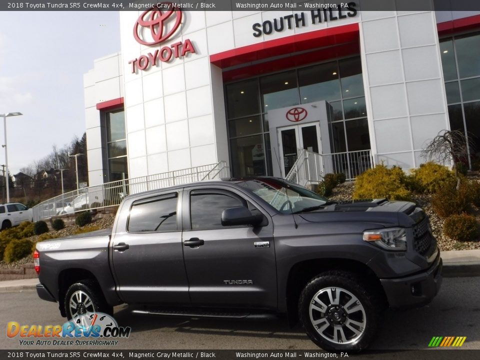 2018 Toyota Tundra SR5 CrewMax 4x4 Magnetic Gray Metallic / Black Photo #2