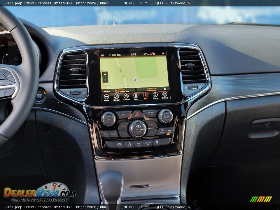 2021 Jeep Grand Cherokee Limited 4x4 Bright White / Black Photo #10