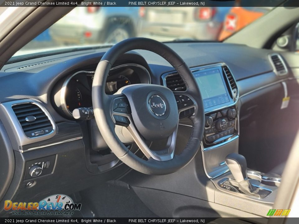 2021 Jeep Grand Cherokee Limited 4x4 Bright White / Black Photo #12