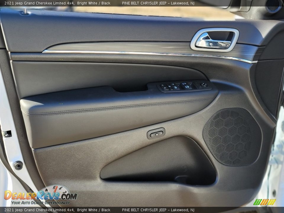 2021 Jeep Grand Cherokee Limited 4x4 Bright White / Black Photo #13