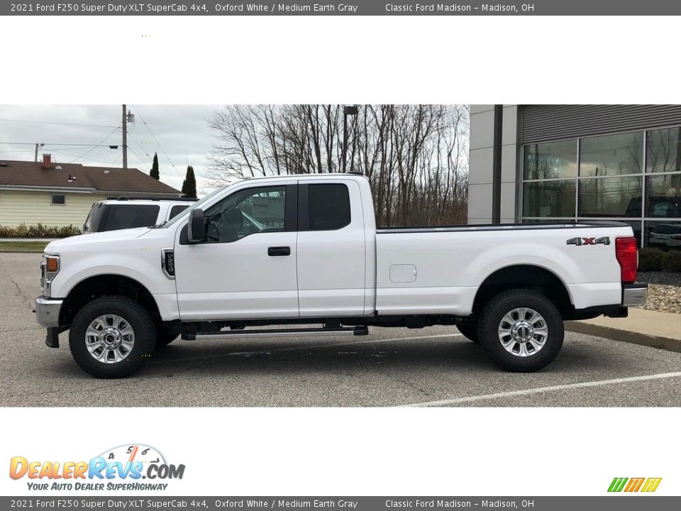 Oxford White 2021 Ford F250 Super Duty XLT SuperCab 4x4 Photo #2