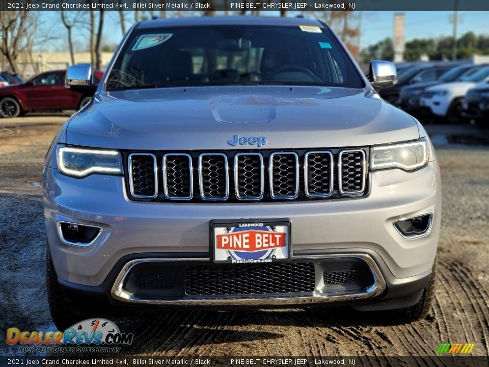 2021 Jeep Grand Cherokee Limited 4x4 Billet Silver Metallic / Black Photo #3