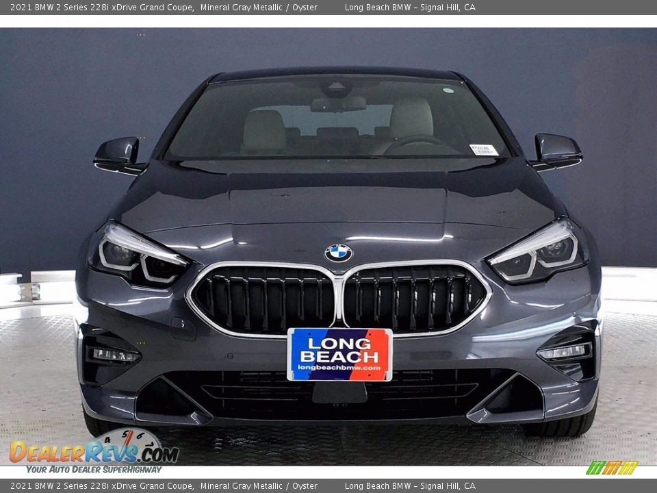2021 BMW 2 Series 228i xDrive Grand Coupe Mineral Gray Metallic / Oyster Photo #2