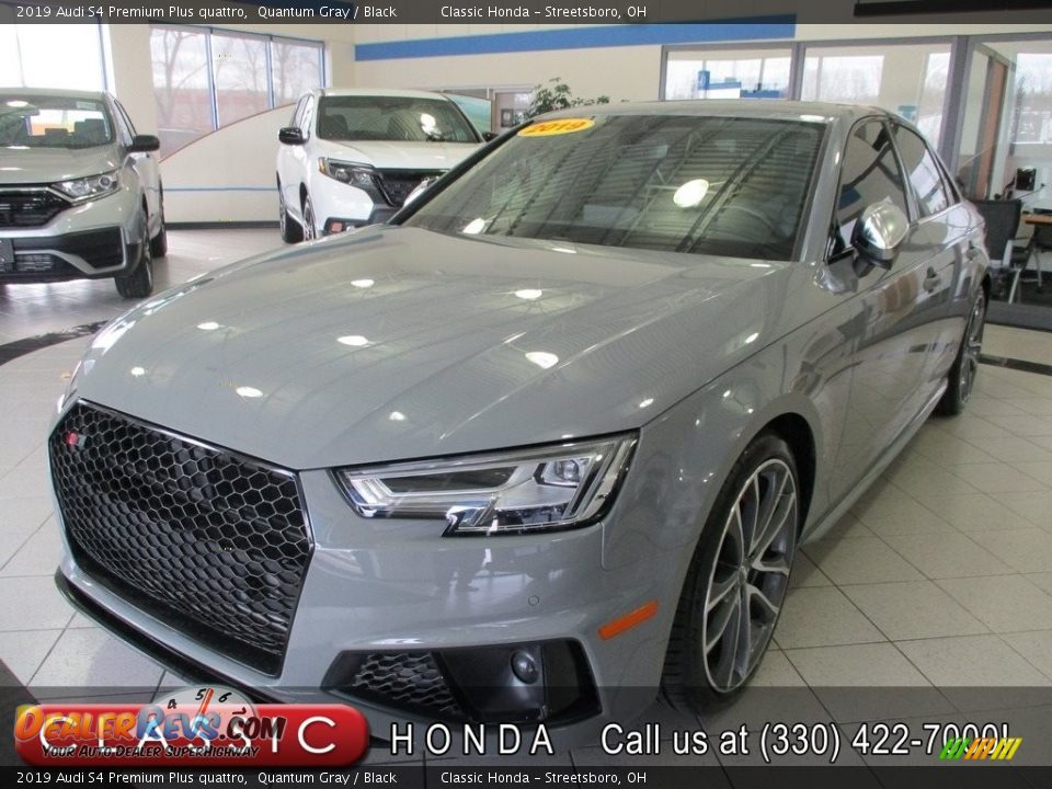 2019 Audi S4 Premium Plus quattro Quantum Gray / Black Photo #1