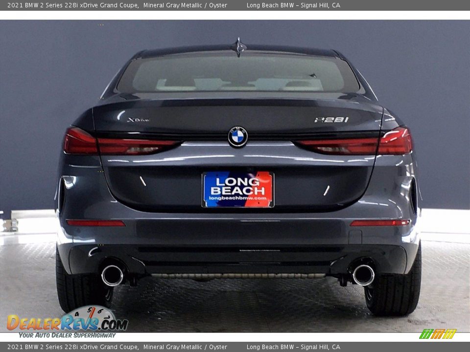 2021 BMW 2 Series 228i xDrive Grand Coupe Mineral Gray Metallic / Oyster Photo #4
