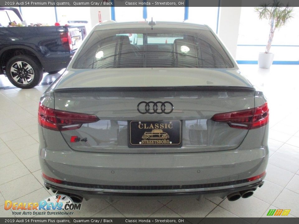 2019 Audi S4 Premium Plus quattro Quantum Gray / Black Photo #8
