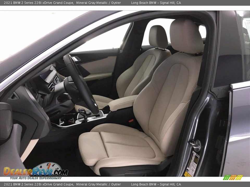 Front Seat of 2021 BMW 2 Series 228i xDrive Grand Coupe Photo #9