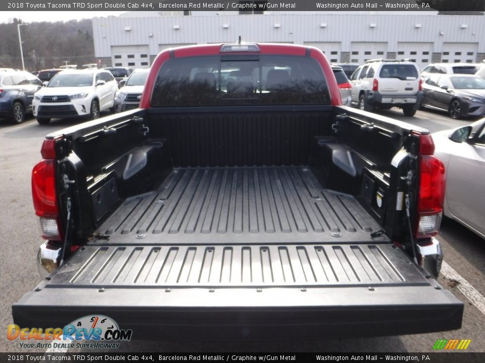 2018 Toyota Tacoma TRD Sport Double Cab 4x4 Barcelona Red Metallic / Graphite w/Gun Metal Photo #8