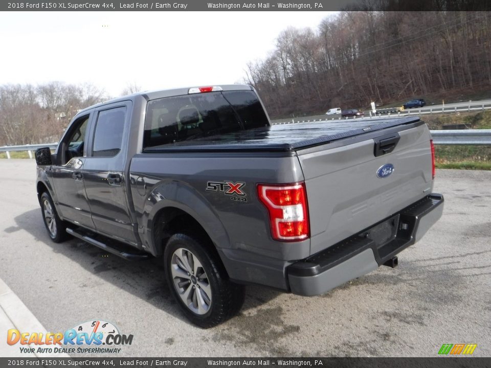 2018 Ford F150 XL SuperCrew 4x4 Lead Foot / Earth Gray Photo #13