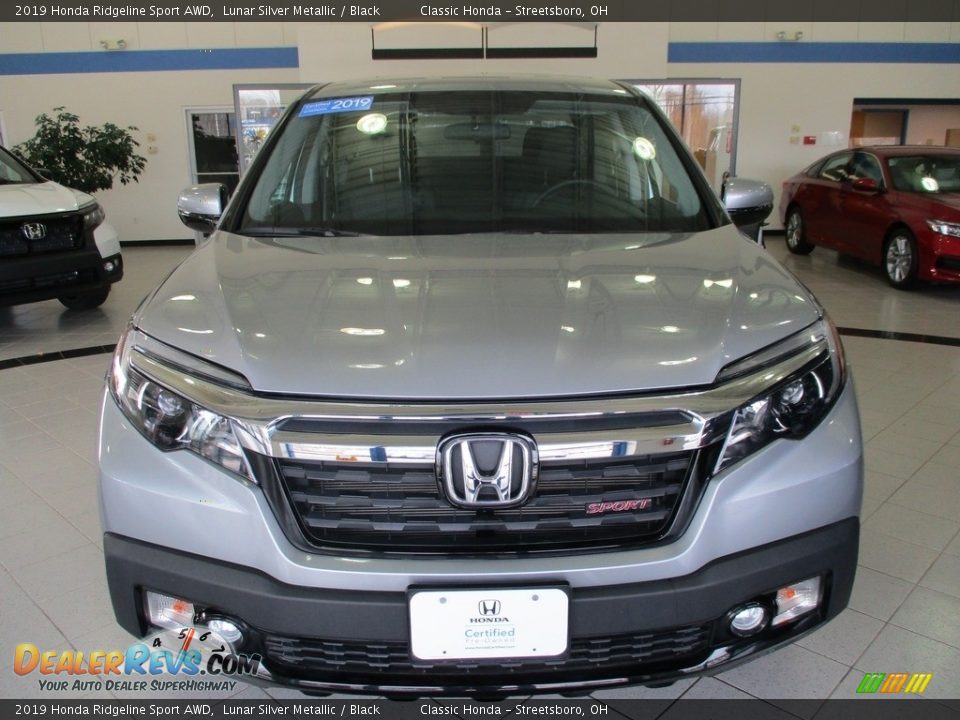 2019 Honda Ridgeline Sport AWD Lunar Silver Metallic / Black Photo #2