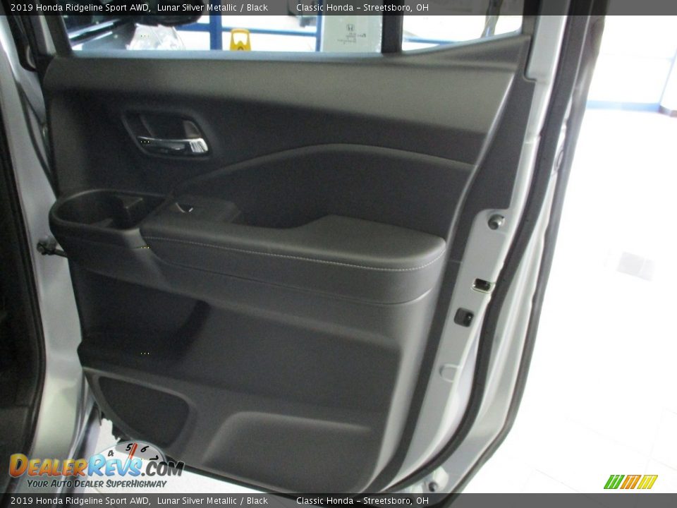 2019 Honda Ridgeline Sport AWD Lunar Silver Metallic / Black Photo #17