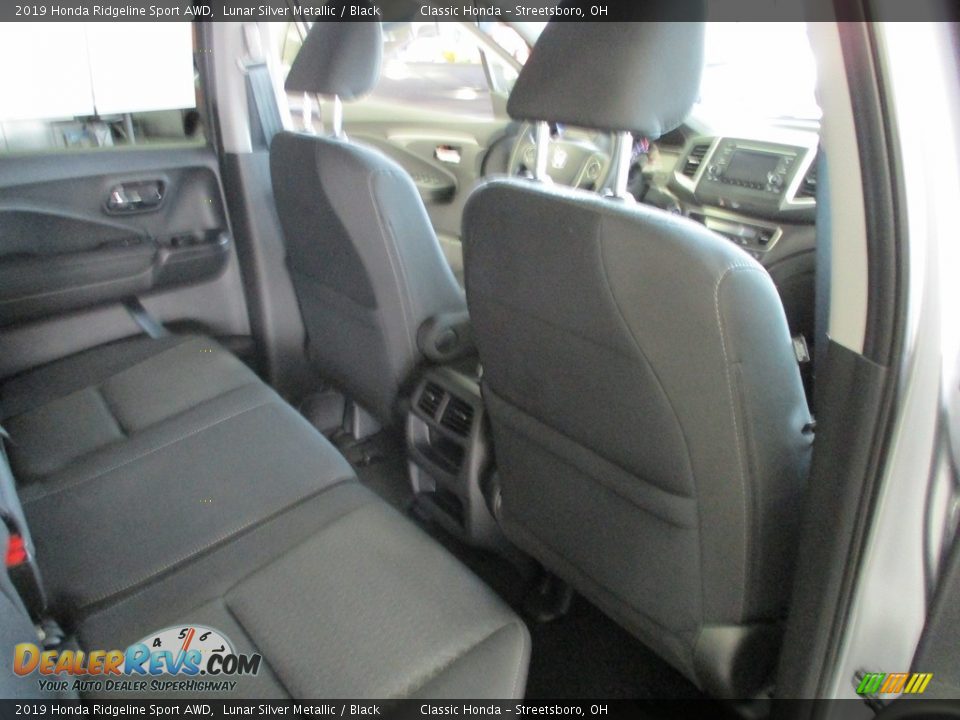 2019 Honda Ridgeline Sport AWD Lunar Silver Metallic / Black Photo #18