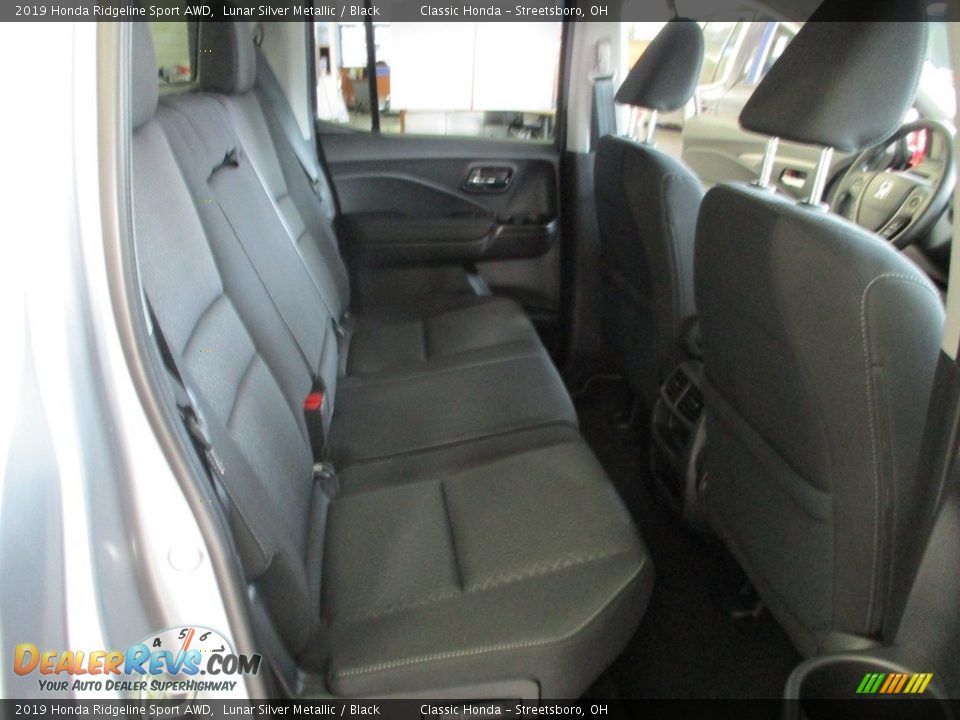 2019 Honda Ridgeline Sport AWD Lunar Silver Metallic / Black Photo #19