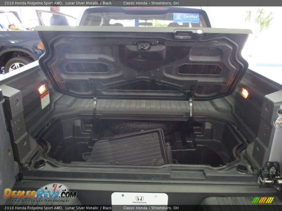 2019 Honda Ridgeline Sport AWD Lunar Silver Metallic / Black Photo #23