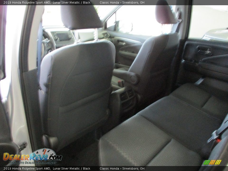 2019 Honda Ridgeline Sport AWD Lunar Silver Metallic / Black Photo #26