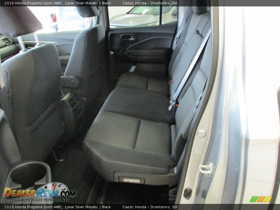 2019 Honda Ridgeline Sport AWD Lunar Silver Metallic / Black Photo #27