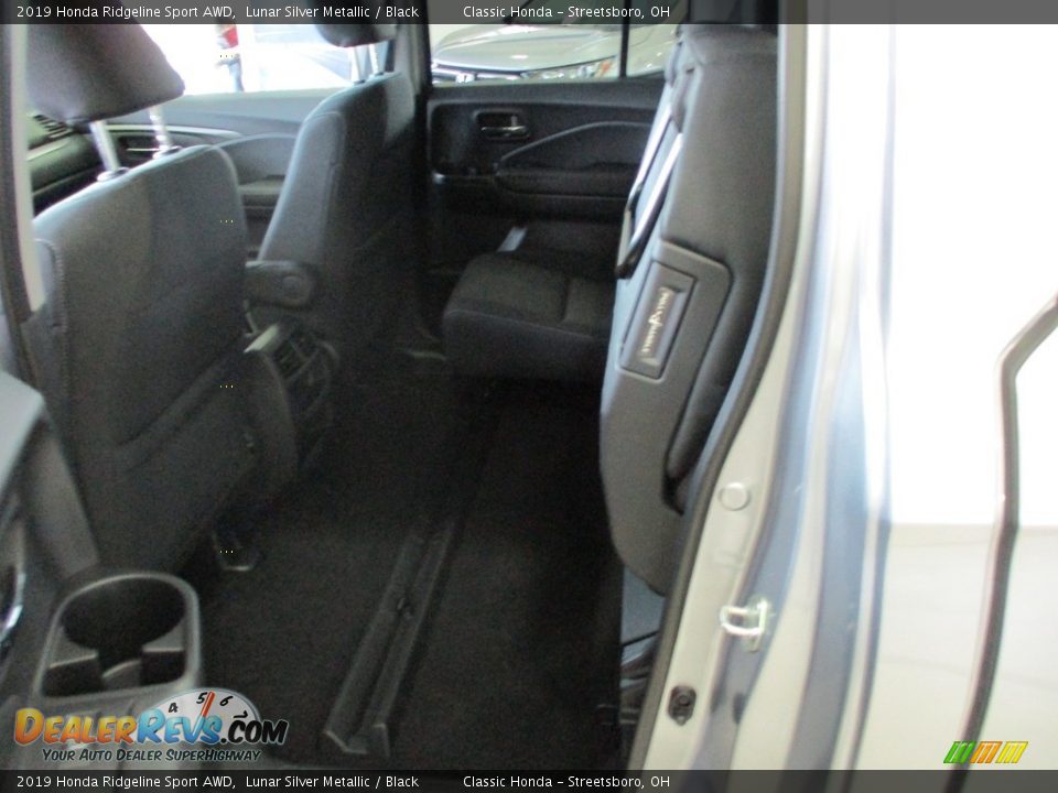 2019 Honda Ridgeline Sport AWD Lunar Silver Metallic / Black Photo #28