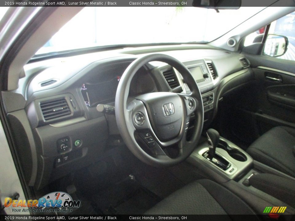 2019 Honda Ridgeline Sport AWD Lunar Silver Metallic / Black Photo #30