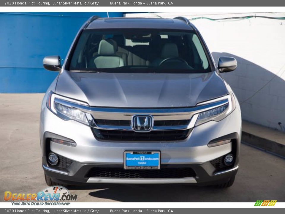 2020 Honda Pilot Touring Lunar Silver Metallic / Gray Photo #6