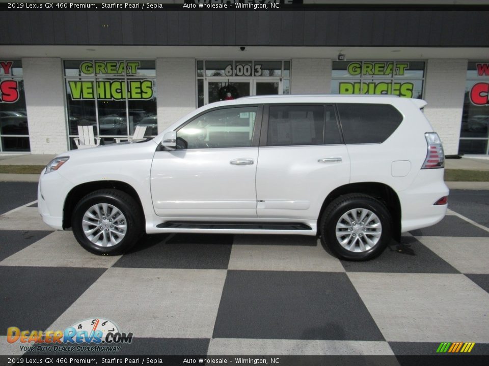 2019 Lexus GX 460 Premium Starfire Pearl / Sepia Photo #1