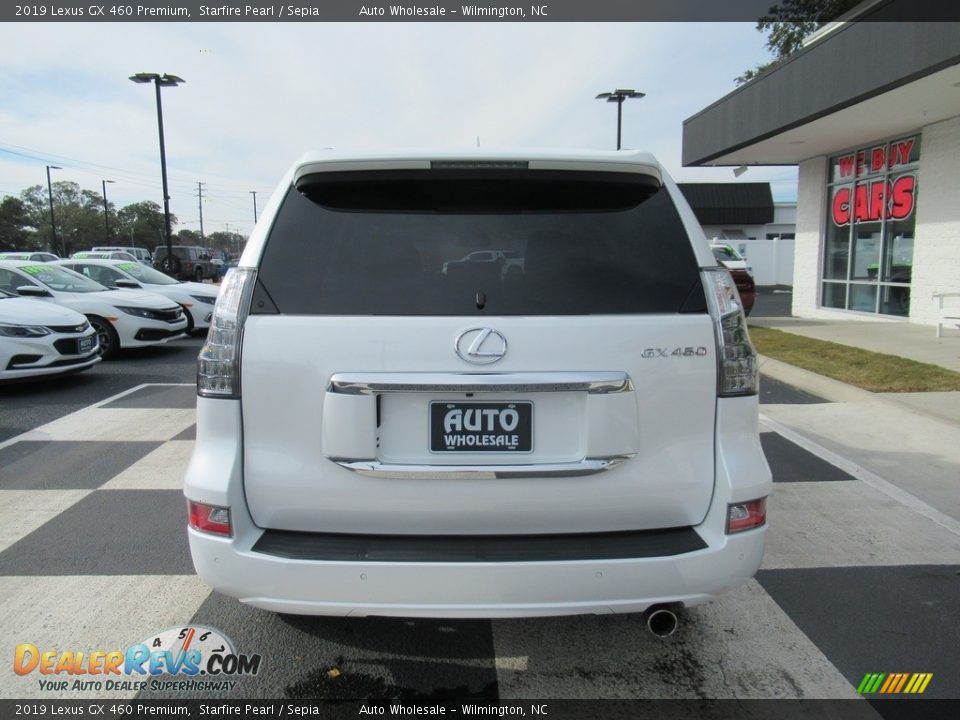 2019 Lexus GX 460 Premium Starfire Pearl / Sepia Photo #4