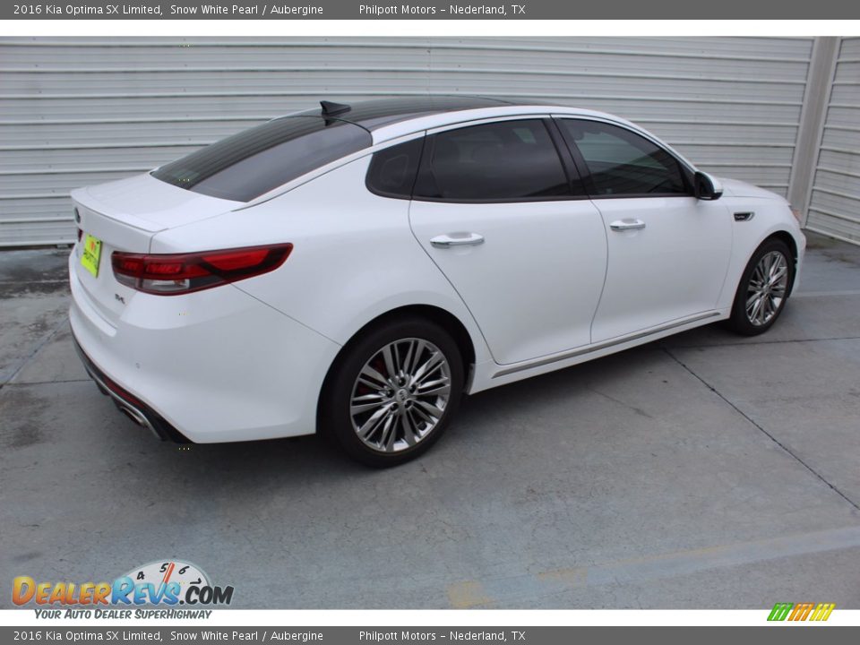 Snow White Pearl 2016 Kia Optima SX Limited Photo #10