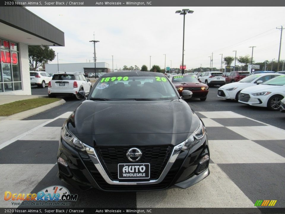 2020 Nissan Altima S Super Black / Charcoal Photo #2