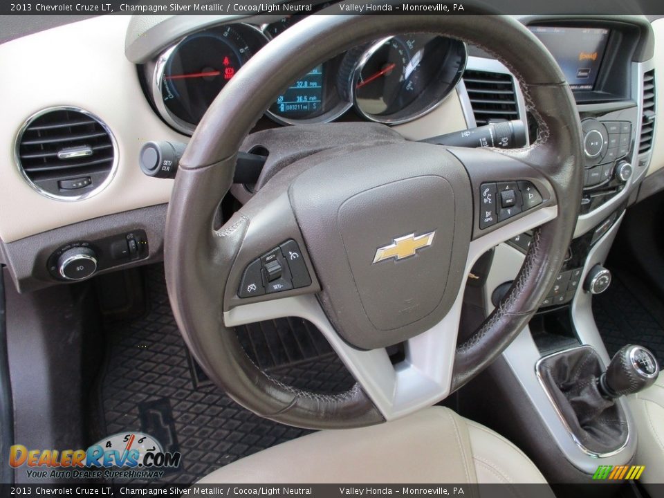 2013 Chevrolet Cruze LT Steering Wheel Photo #14