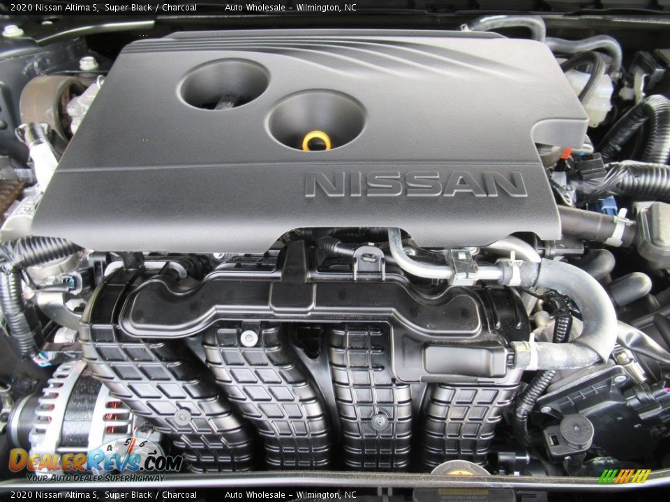 2020 Nissan Altima S Super Black / Charcoal Photo #6