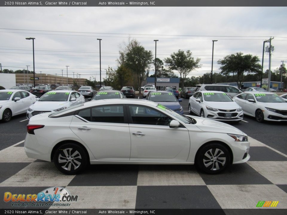 2020 Nissan Altima S Glacier White / Charcoal Photo #3