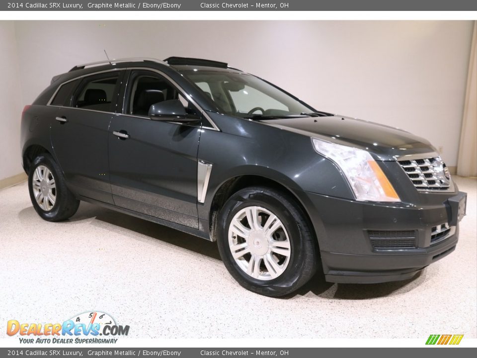 2014 Cadillac SRX Luxury Graphite Metallic / Ebony/Ebony Photo #1