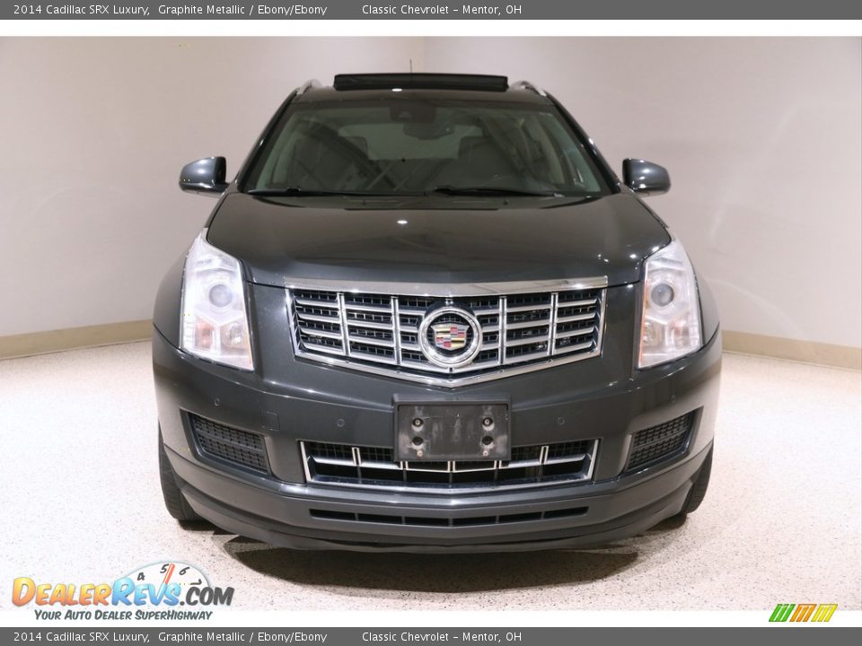 2014 Cadillac SRX Luxury Graphite Metallic / Ebony/Ebony Photo #2