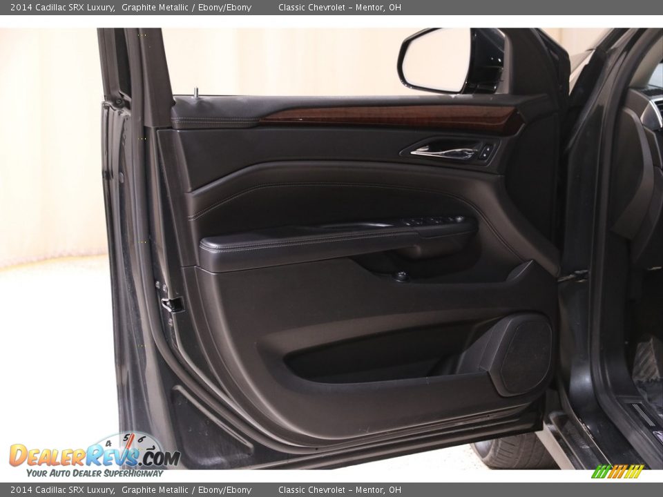 2014 Cadillac SRX Luxury Graphite Metallic / Ebony/Ebony Photo #4